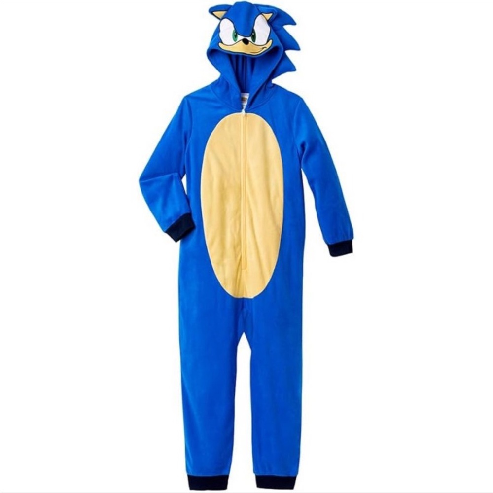 Sonic the hedgehog one piece pajamas